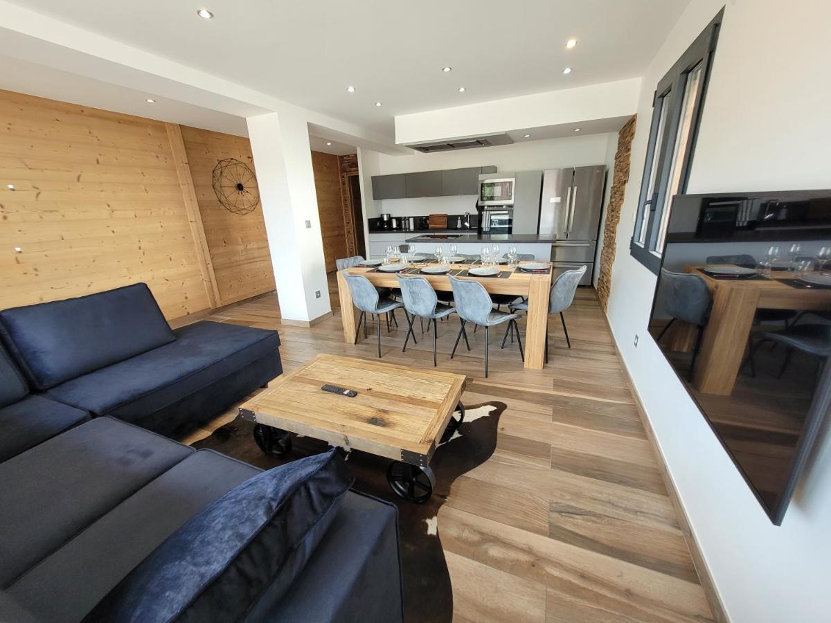 Appartement En Chalet 4 Etoiles Huez Extérieur photo