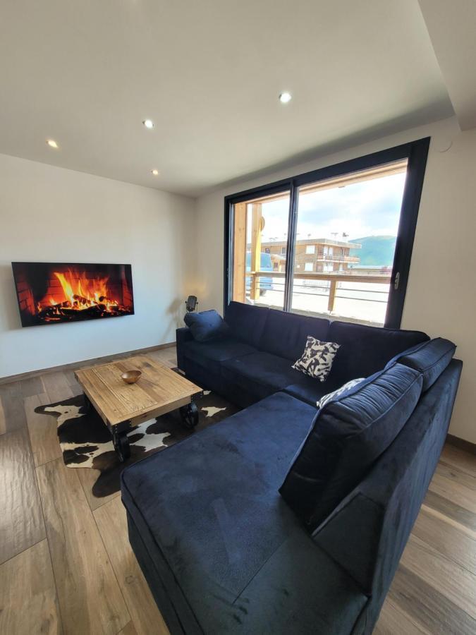 Appartement En Chalet 4 Etoiles Huez Extérieur photo