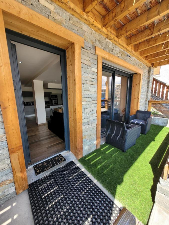 Appartement En Chalet 4 Etoiles Huez Extérieur photo